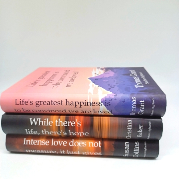 Southern Highlands 3 Pcs Decorative Hardcover Books for Home Decor New in Box - Picture 6 of 10